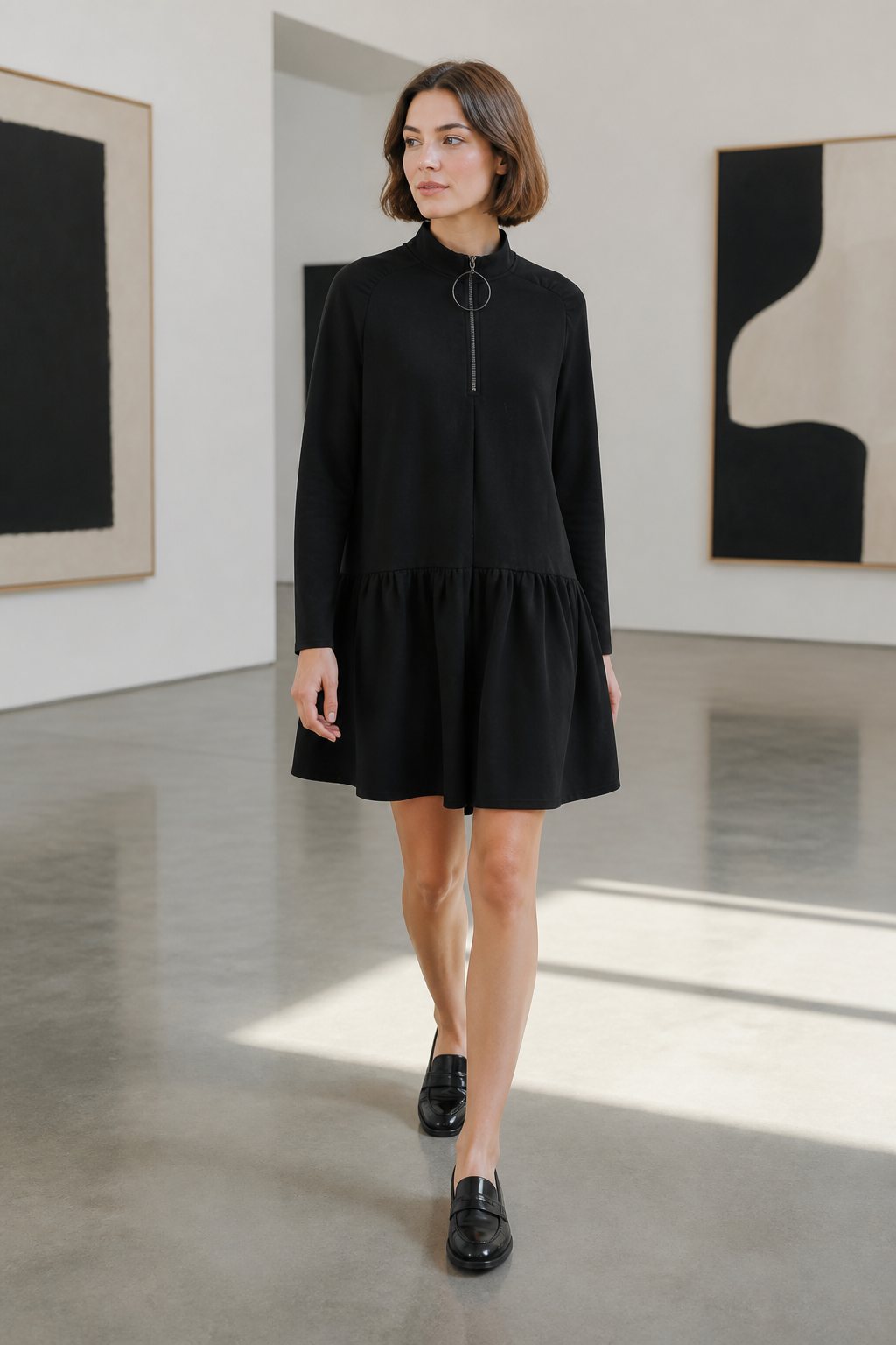 Gallery black lifestyle styling reference