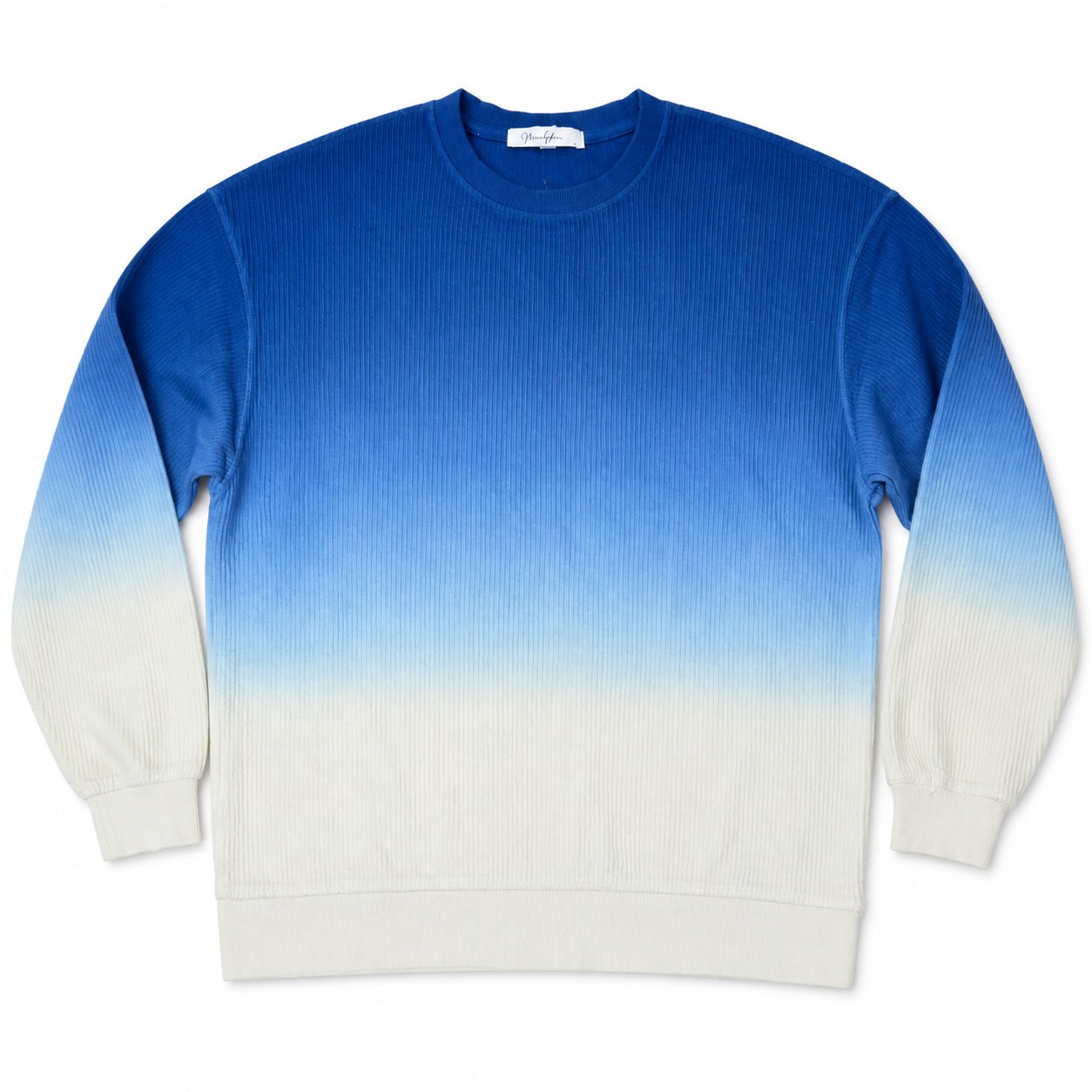 Ombré Crew Sweatshirt, style RZN-26-33, front view